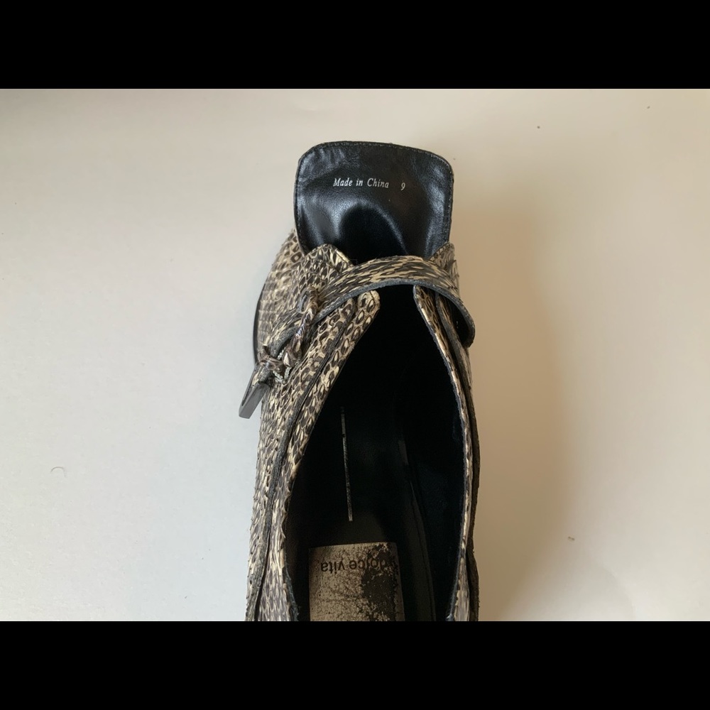 Dolce Vita Python Print Leather Loafer, Size 9 - image 6
